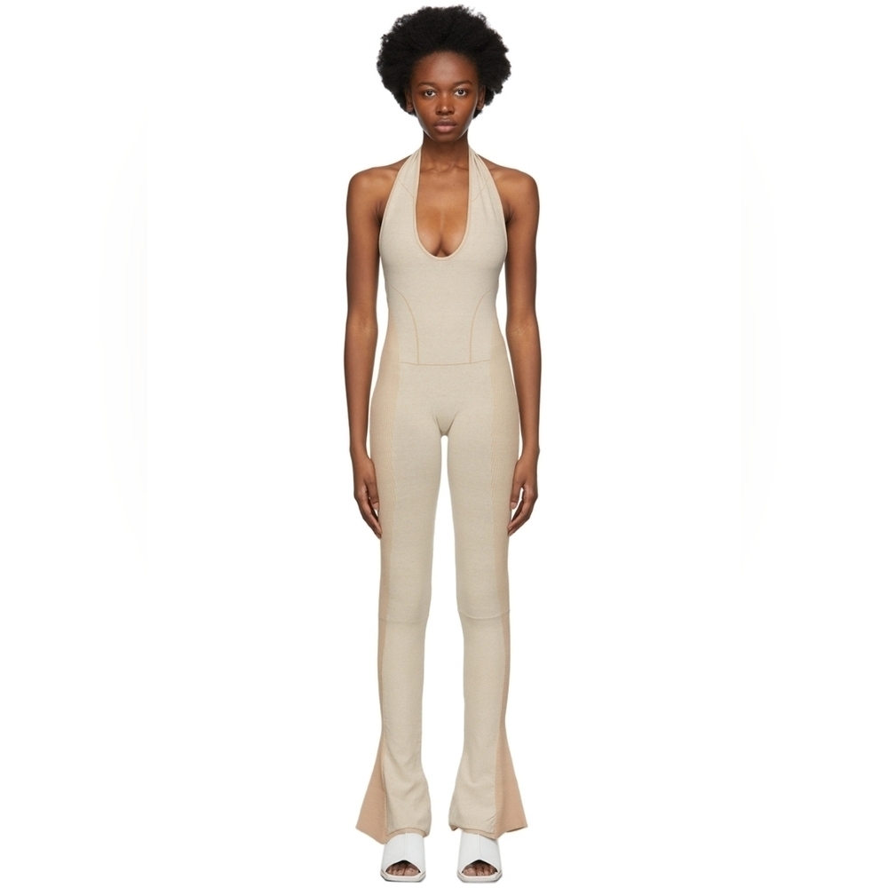Jacquemus Beige 'La Combinaison Baunhila' Jumpsuit size XXS(34) BNWT